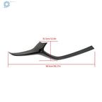 Front Bumper Grille Trim Molding for Mazda 3 (2019-2023) Black Plastic