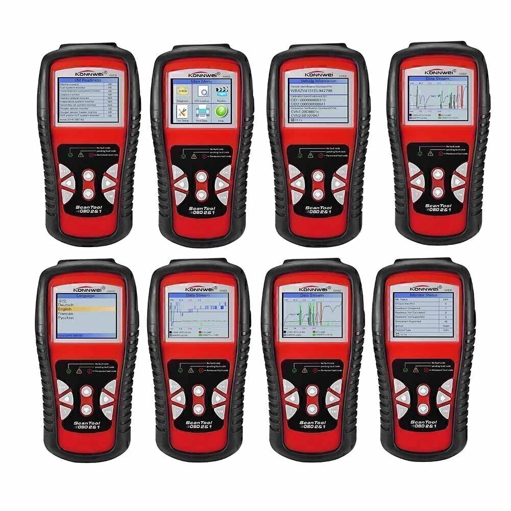 OBD2 EOBD Car Fault Code Reader for Universal Vehicles