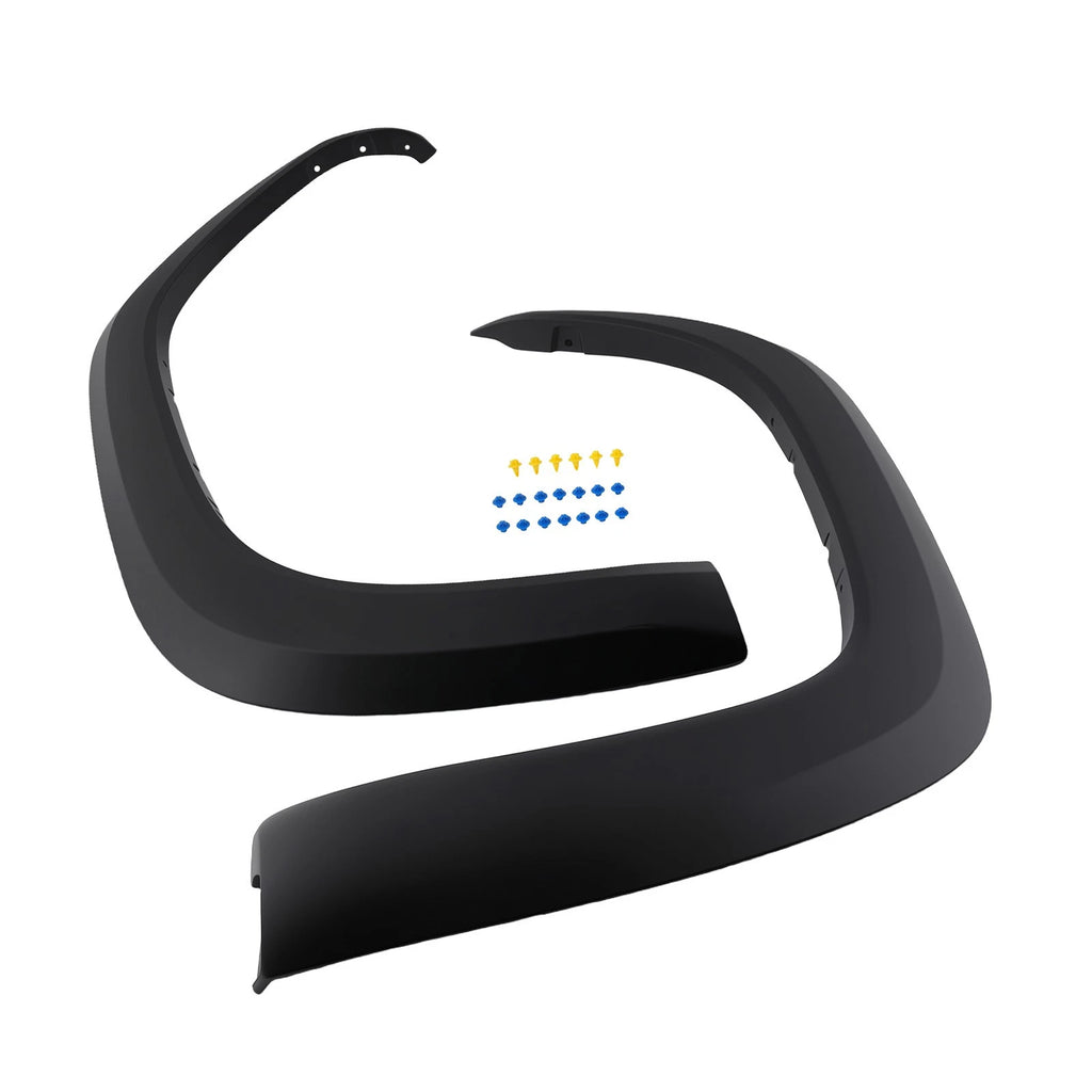 Rear Fender Flare Extension Kit for Toyota Tacoma (2016–2023) Black