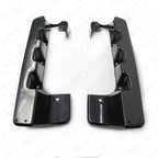4" Hard Saddle Bag Extension for Harley Touring Models FLH FLT (2014–2017)