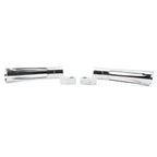 Chrome CNC Footpeg Footrest for Harley Dyna FXSB FXCW FXS Sportster XL1200 (2012-2017)
