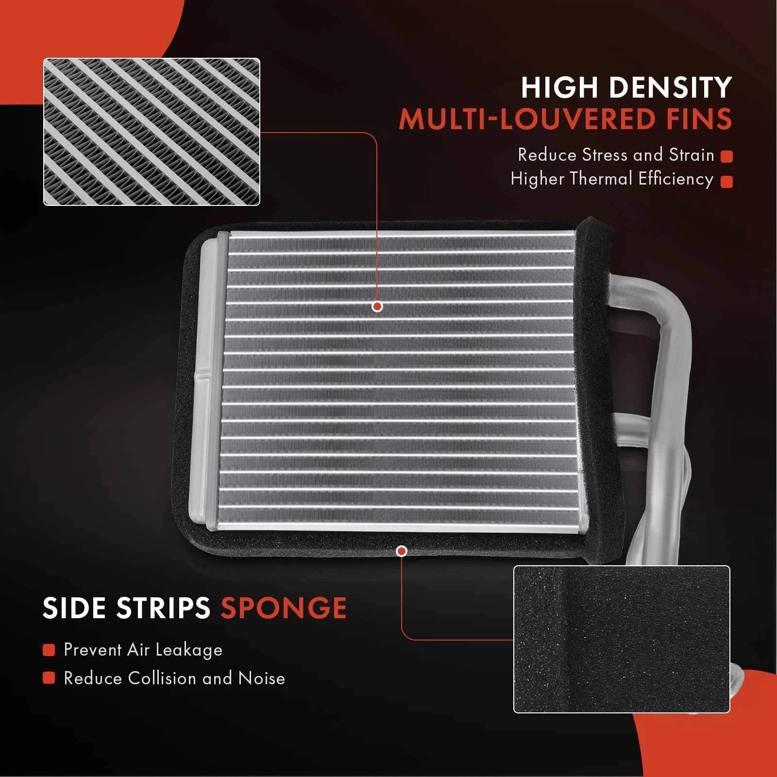 HVAC Heater Core for Honda Passport, Isuzu Axiom, Rodeo Sport (1998–2002)