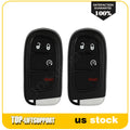 2 Key Fob Remote Shell Cases for Jeep Cherokee (2014–2021)