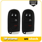 2 Key Fob Remote Shell Cases for Jeep Cherokee (2014–2021)