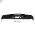 Rear Bumper Assembly Steel for Chevy Silverado GMC Sierra 2500 (2015–2019) Black
