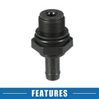 PCV Valve Fittings No.96495288 for Chevrolet Aveo (2004–2008) Black