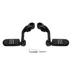 32mm Long Angled Highway Guard Footpegs for Harley Touring