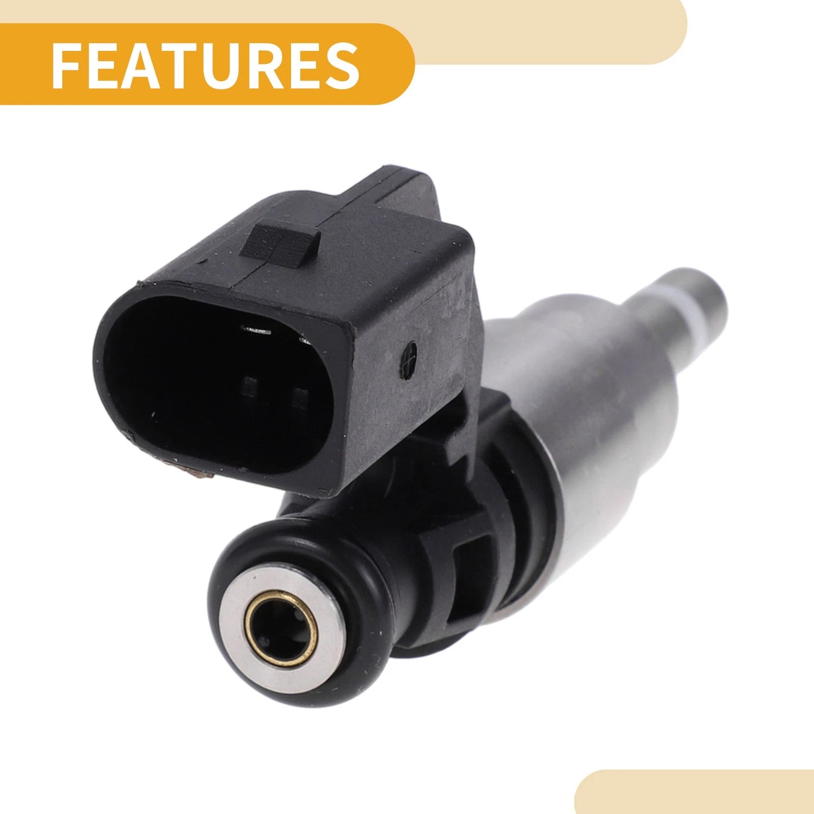 1 Pc Fuel Injector No.03C906036A/0261500016 for Audi A3 1.6L (2003–2007)