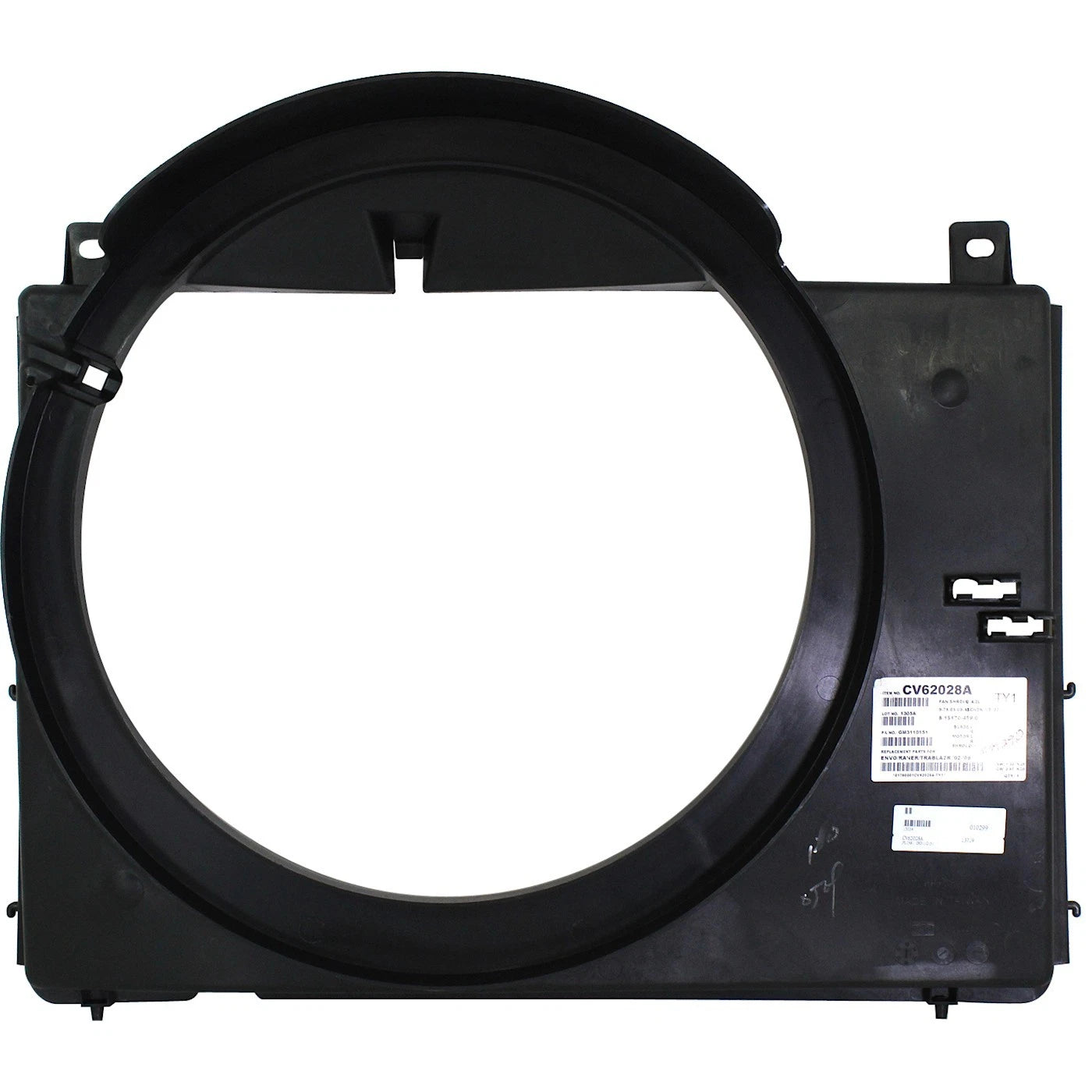 Fan Shroud for Trailblazer 2002–2009, Saab 9-7x, Envoy, Rainier 4.2L