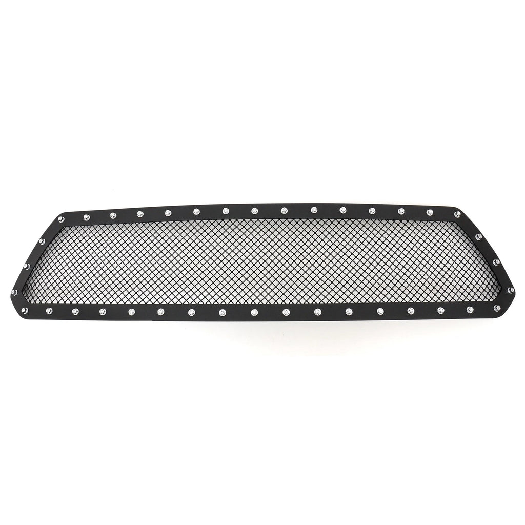 Stainless Black Mesh Rivet Grille Insert for Toyota Tacoma (2012-2015)