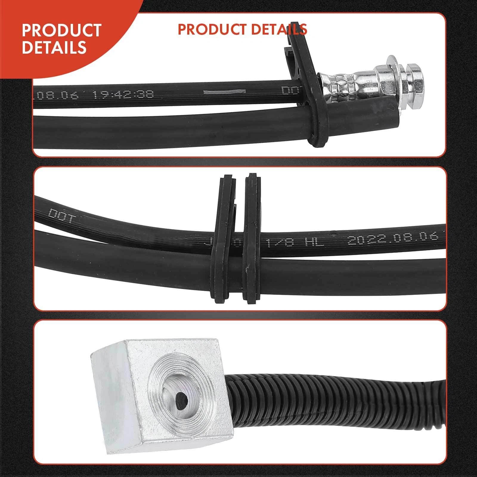 Rear Left Brake Hydraulic Hose for Ford E-150 (2004-2006)