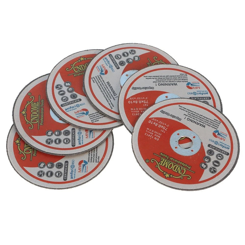 25 Pack Cut Off Wheels for Die Grinder (3"x1/32"x3/8")