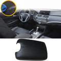 Armrest Console Lid Cover for Honda Accord (2008–2012) Microfiber Black