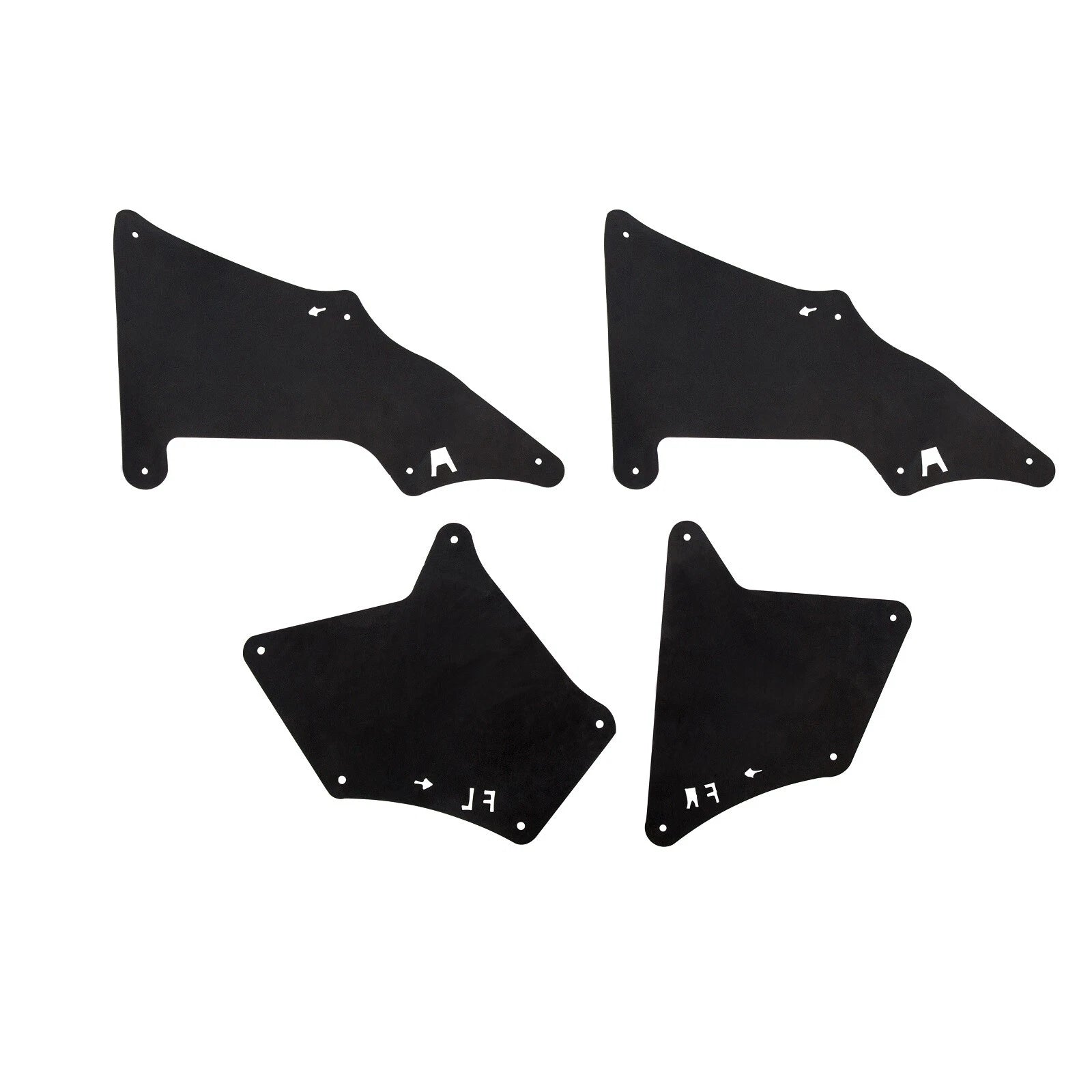 Set of 4 Splash Guards for Toyota 4Runner, Lexus GX 470 (2003–2022)
