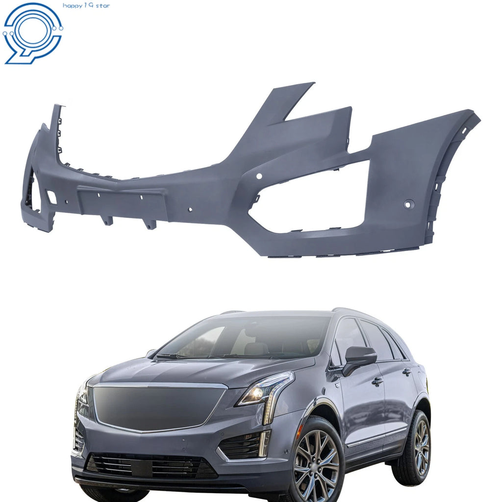 Front Bumper Cover for Cadillac XT5 (2017–2019) with Radar Holes