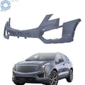 Front Bumper Cover for Cadillac XT5 (2017–2019) with Radar Holes