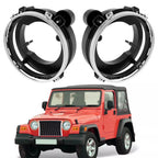 Set of 2 Headlight Bulb Brackets for Jeep Wrangler (1997–2006)