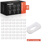 50Pcs Nylon Body Side & Wheel Opening Moulding Clips for GM