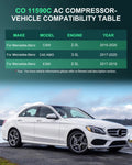 A/C Compressor for Mercedes-Benz C300 GLC300 (2015–2020) 2.0L