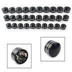9mm Motor Bolt Topper Caps Covers for Harley Dyna V-Rod (2006-2017) - 10PCS