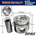 Overhaul Rebuild Kit for Isuzu 4JJ1 4JJ1T NPR NQR NHR NKR ELF (2000–2023)
