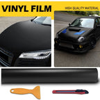 Matte Flat Black Vinyl Wrap Film for Universal Applications (2010–2023)