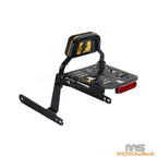 Low Profile Luggage Rack Sissy Bar for Dyna Wide Glide FXDWG (2006-2009, 2015-2017)