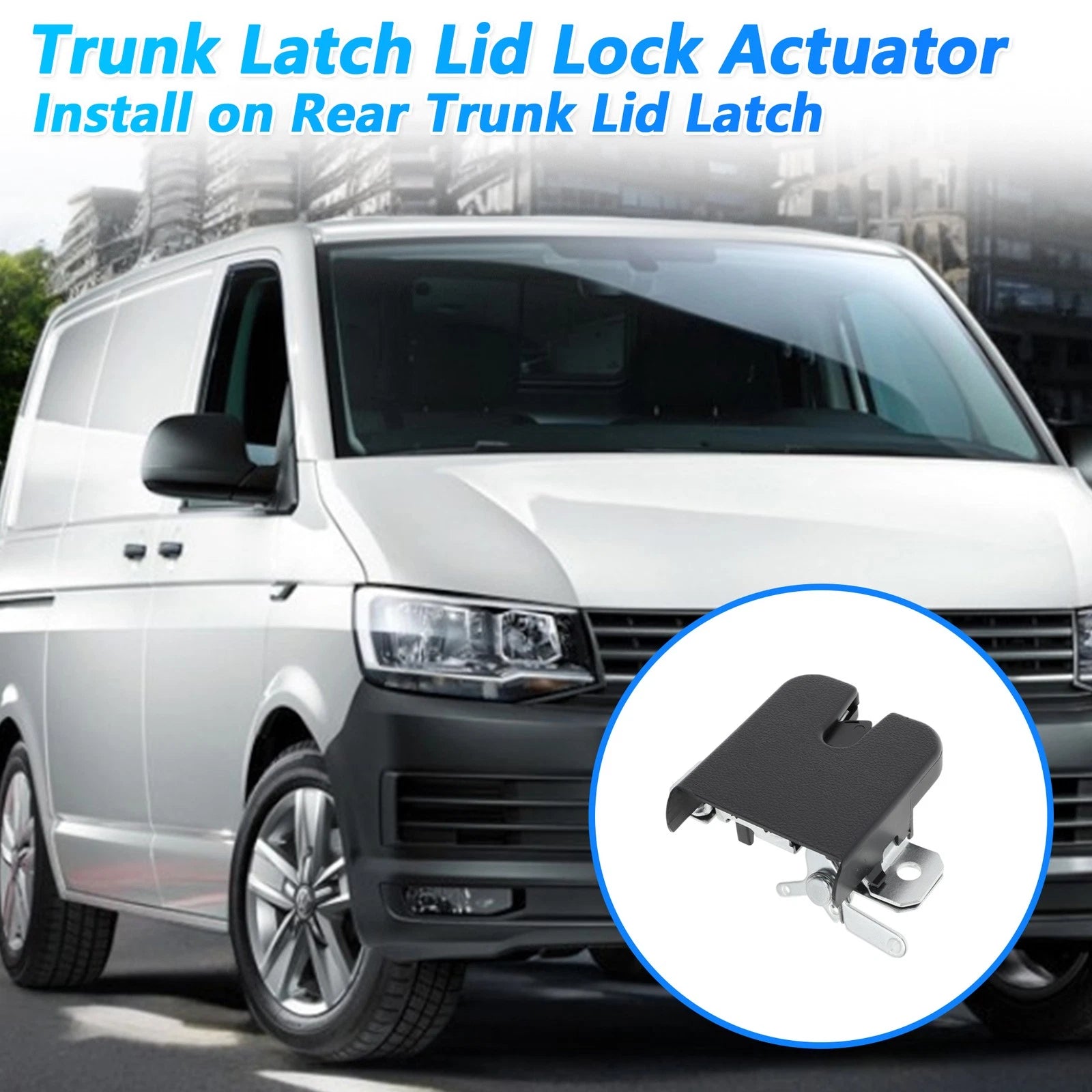 Rear Trunk Latch Lock Actuator for Volkswagen Transporter T5 (2003–2015) No. 7E5827505A