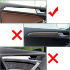 Interior Door Panel Trim for Audi Q5 SQ5 2010-2018 Piano Black
