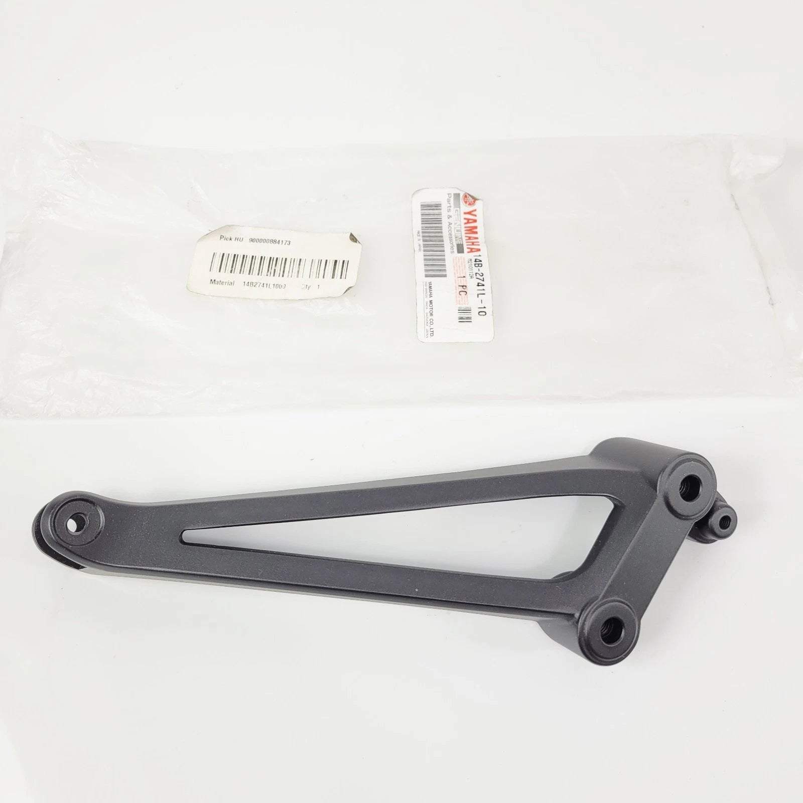 Left Rearset Foot Peg Bracket Mount for Yamaha YZF R1 (2011–2014) 14B-2741L-10-00