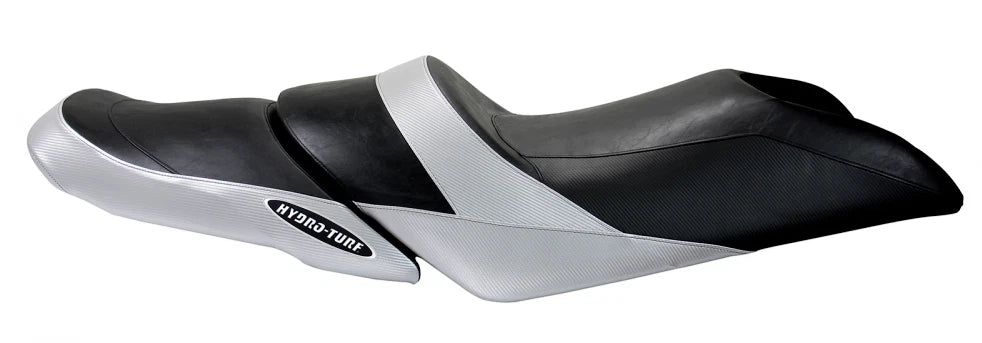 Hydro-Turf Seat Cover for Yamaha VXR GP1800 (2015–2020) Black Silver CF