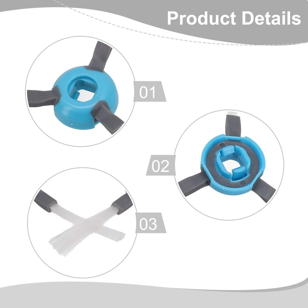 Side Brush Set for Hobot Legee 669/668/7 (Household Cleaning Tools)