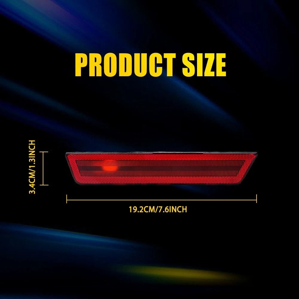 Red Lens for Dodge Challenger (2008-2014) Rear Bumper Marker Light