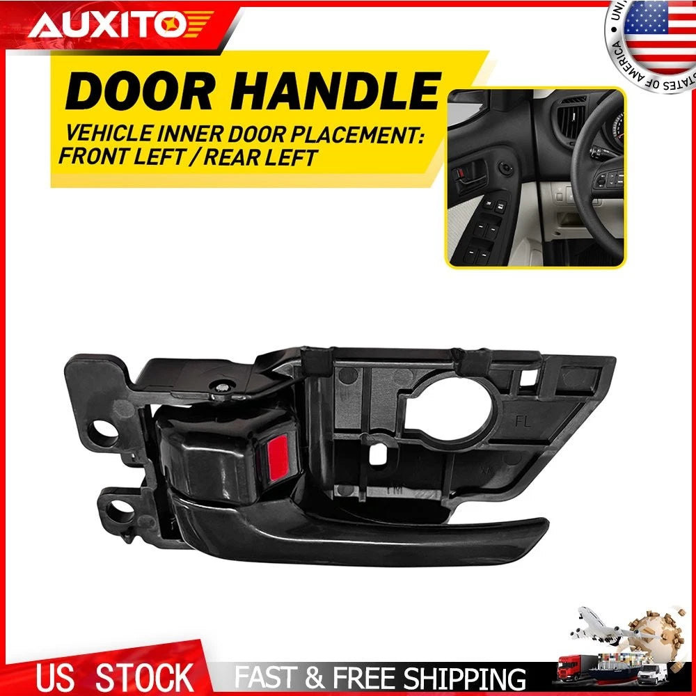 Interior Door Handle for Kia Forte Forte5 (2010–2013) Left, Black