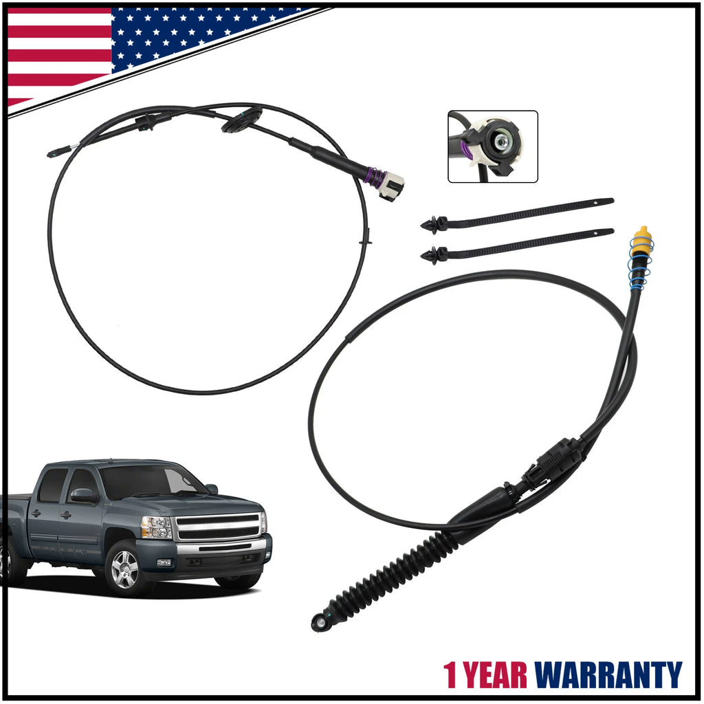 Automatic Transmission Gear Shifter Control Cable Kit for Chevrolet 12477640