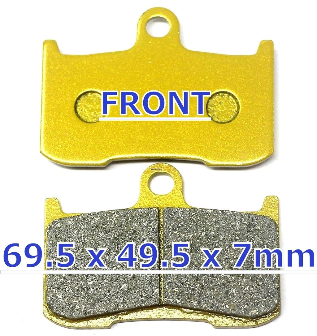 MC Front Rear Brake Pads for Kawasaki Z900 (2017–2024)
