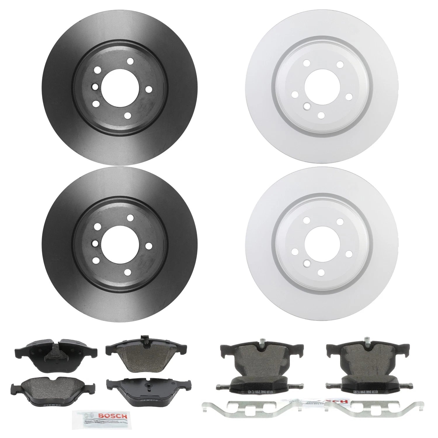 Bosch Quietcast Disc Brake Pad Kit & Rotors for BMW E92 335i (2007–2013)