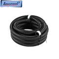 10AN Braided Gas/Oil/Fuel Hose Line 12FT + Hose End Fitting Separator Kit