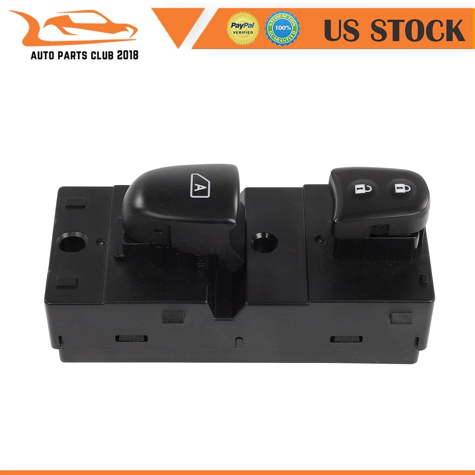 Power Window Switch for Nissan Murano (2015–2022) 254115AB0A Front Right