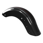 Rear Fender for Harley Davidson Touring Glide (2009–Present) Dark Alloy/Black Denim