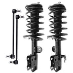 Front Struts Assembly for Toyota Prius (2010–2015) w/Coil Spring & Sway Bar Links
