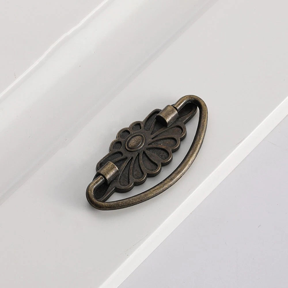 10Pc Vintage Drop Pulls for Jewelry Box Cabinet Drawer Knob