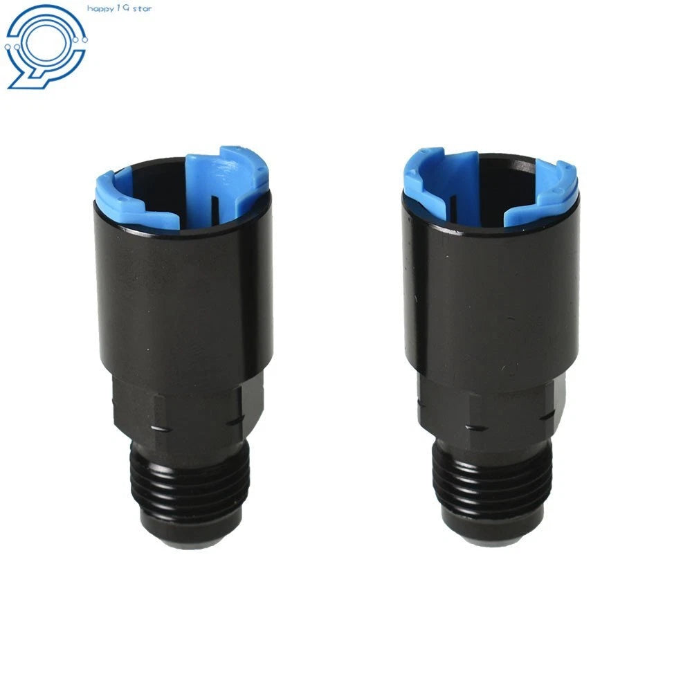 Set of 2 Fuel Rail Fittings for Quick-Disconnect Adapter