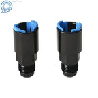Set of 2 Fuel Rail Fittings for Quick-Disconnect Adapter