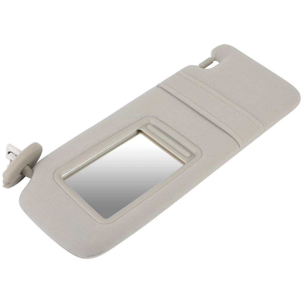 Left Driver Side Sun Visor for Toyota Venza (2009–2016) Light Gray