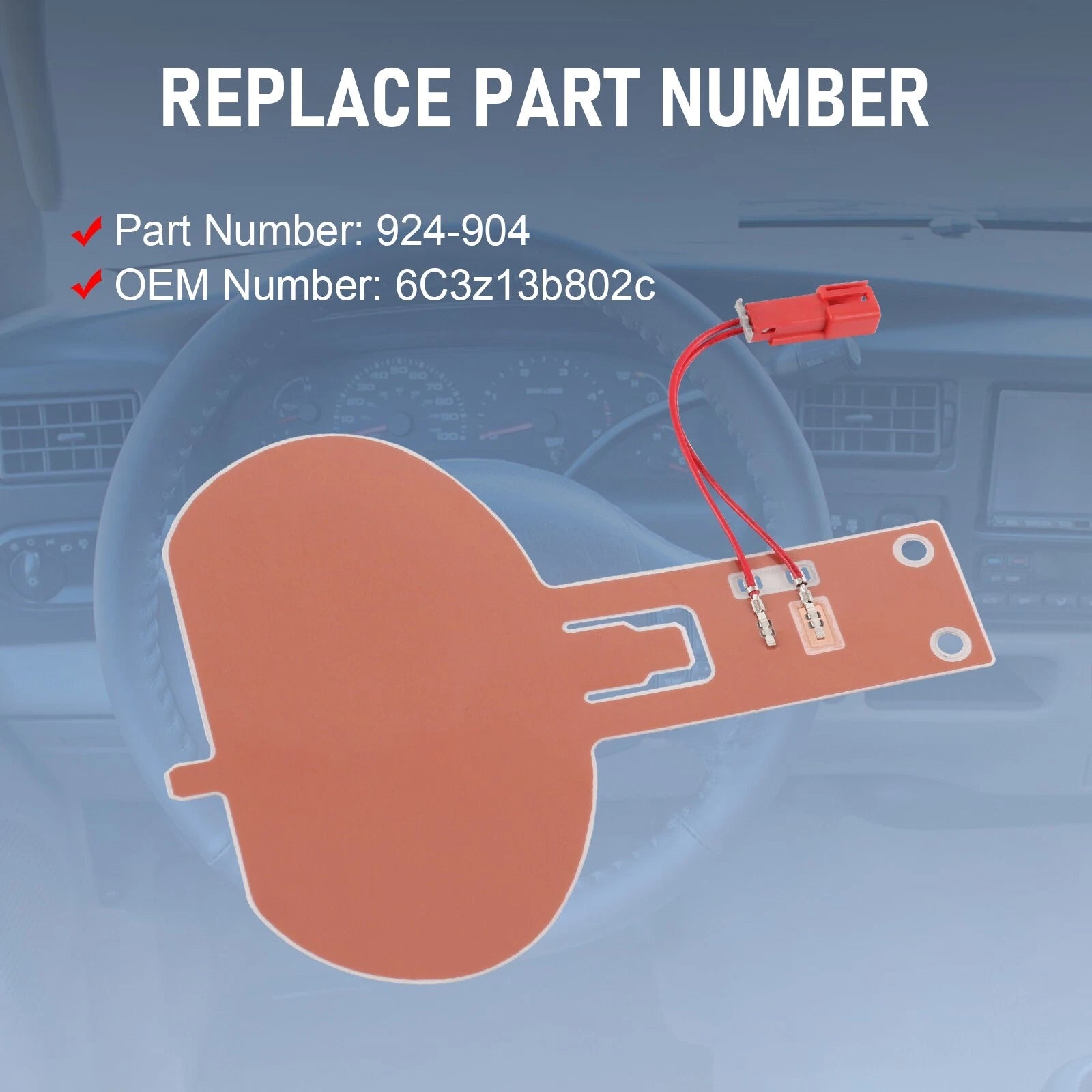 Horn Contact for Ford F150 F-250 F-350 Super Duty (2001–2007)