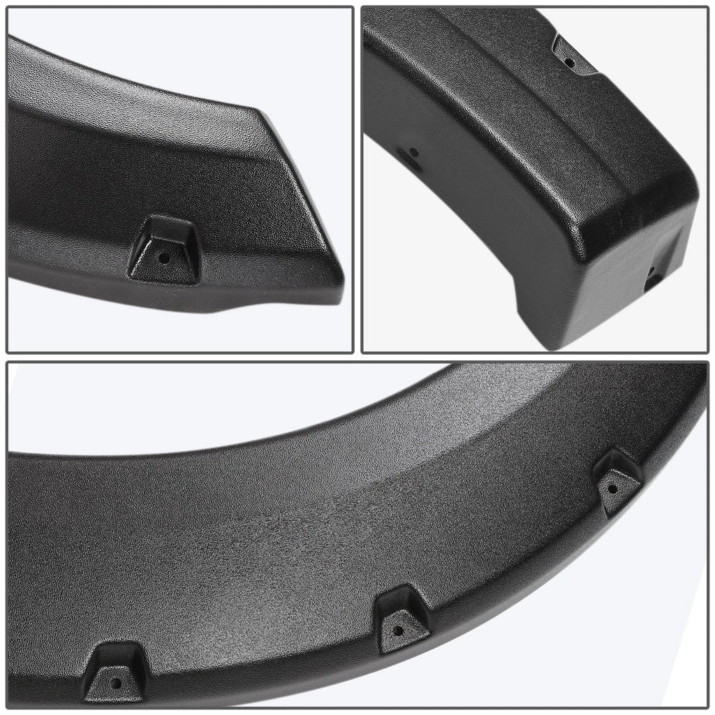 Set of 4 Pocket-Rivet Wheel Fender Flares for Ford F150 (2015–2017)