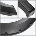 Set of 4 Pocket-Rivet Wheel Fender Flares for Ford F150 (2015–2017)