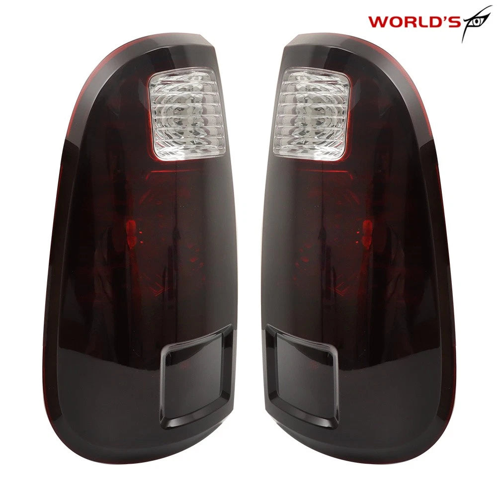 Set of 2 Smoke Tail Lights for Ford F-250 F-350 F-450 F-550