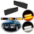 Front Bumper DRL Turn Signal Lamp for Nissan D21 Hardbody, Pathfinder